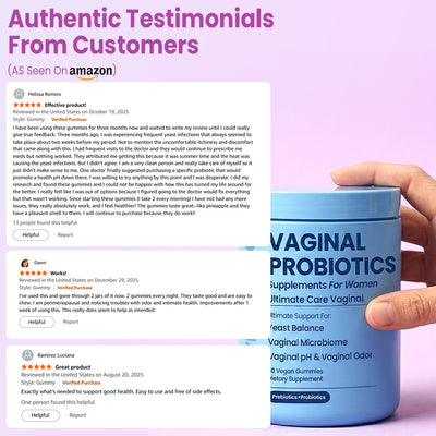 Vaginal Probiotic Gummies