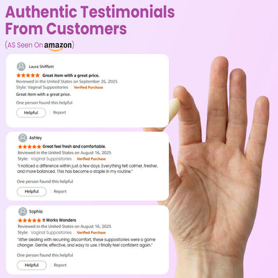 Vaginal Probiotic Suppositories