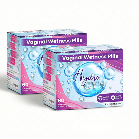 Vaginal Moisture Pills for Dryness Relief & Hydration | Slippery Elm Hydro GYN Vaginal Moisture Pills for Dryness Relief & Hydration | Slippery Elm Hydro GYN